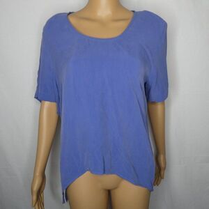 Rabbit Rabbit Rabbit Designs Vintage Blouse Top 14 Rayon Shoulder Pads